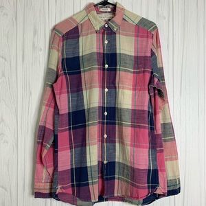 H&M Men's Plaid Button Down Shirt